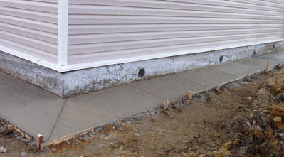 Устройство отмостки вокруг дома своими руками