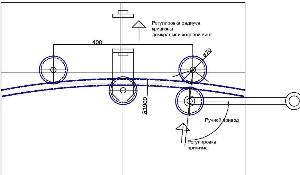 трубогиб из домкрата своими руками чертежи