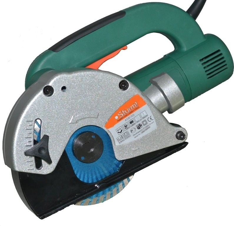 Внешний вид штробореза AG8150S Штроборез Sturm AG8150S